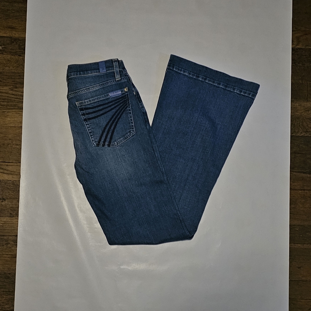 7 for all mankind dojo jeans size 27